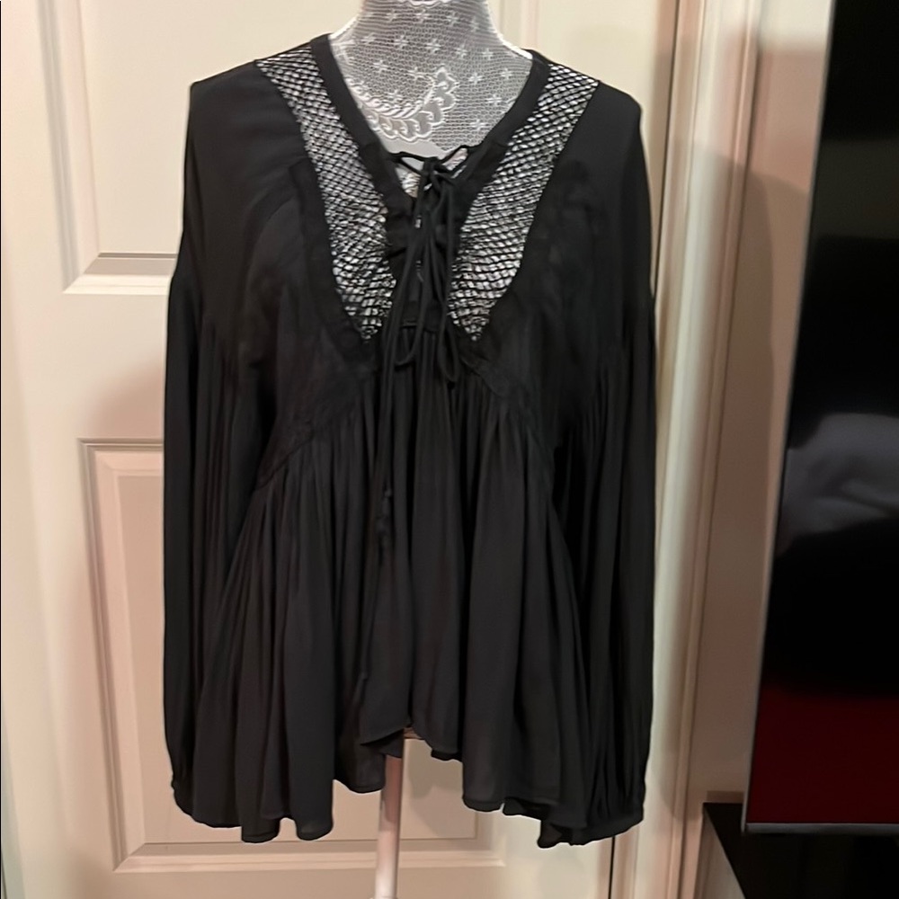 Free people Black Women's baby doll top